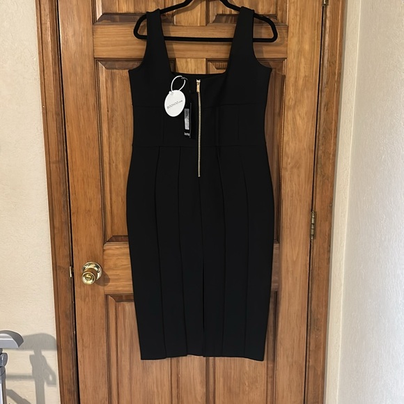 NWT Boohoo faux boned corset bodycon dress size 14 - Picture 4 of 8